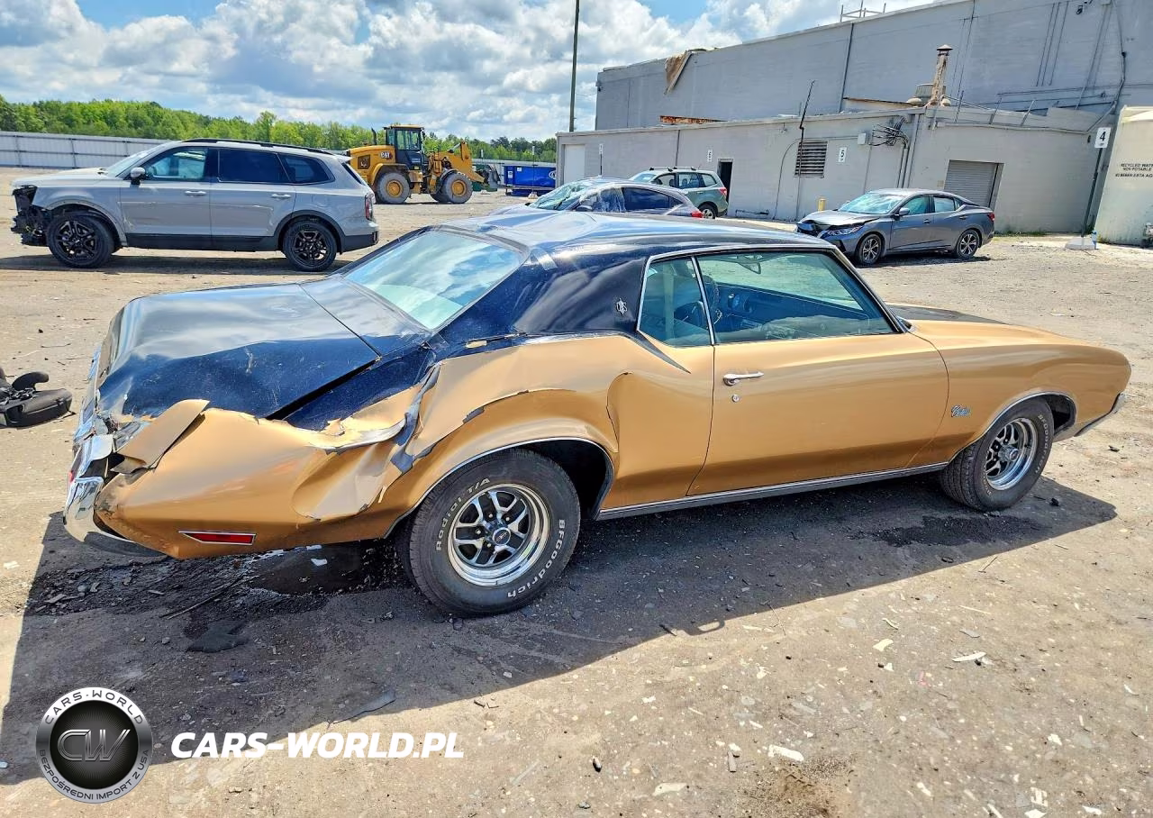 1972 Olds Cutlass VIN:3J57K2M163837 - 3