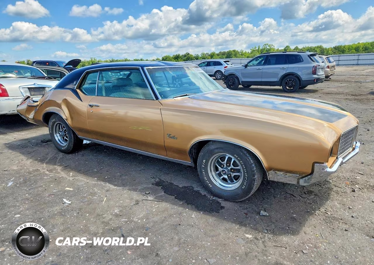 1972 Olds Cutlass VIN:3J57K2M163837 - 4
