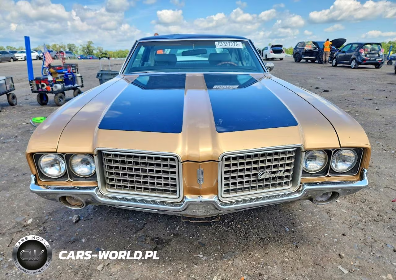 1972 Olds Cutlass VIN:3J57K2M163837 - 5