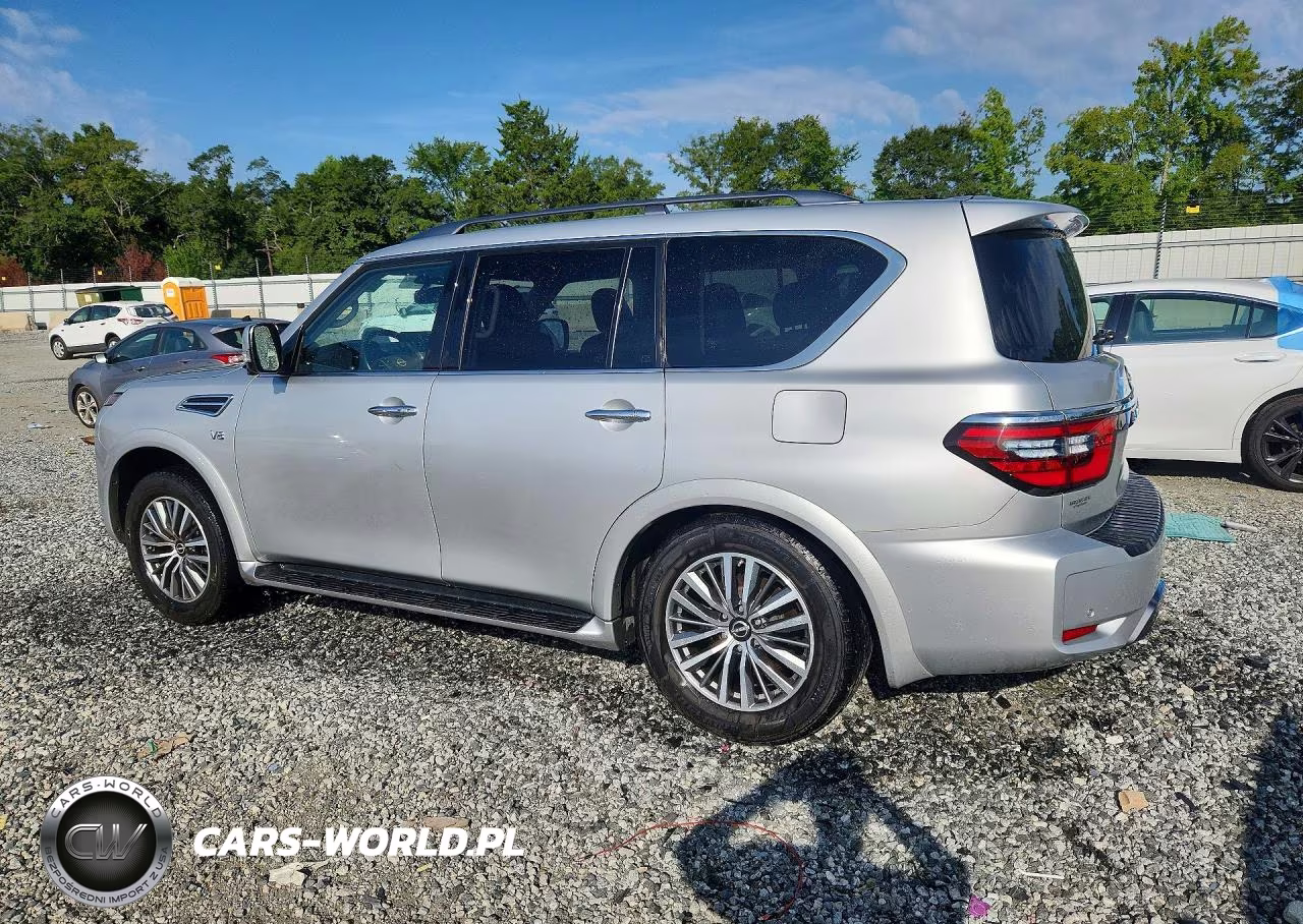 2021 Nissan Armada Sl VIN:JN8AY2BA1M9370250 - 2