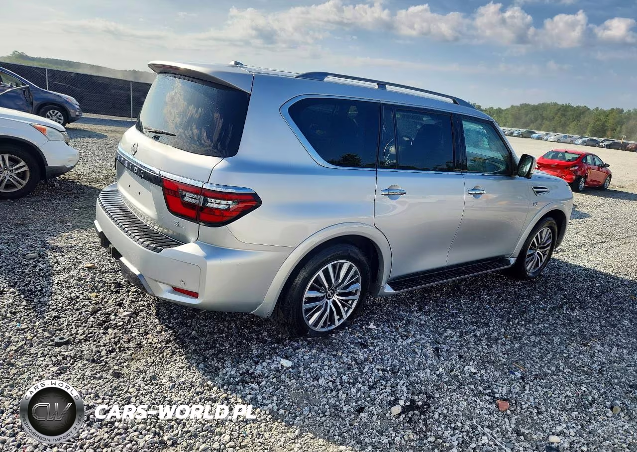 2021 Nissan Armada Sl VIN:JN8AY2BA1M9370250 - 3
