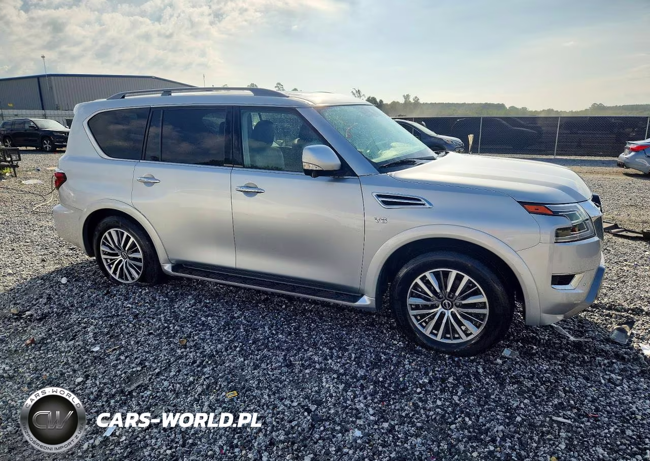 2021 Nissan Armada Sl VIN:JN8AY2BA1M9370250 - 4
