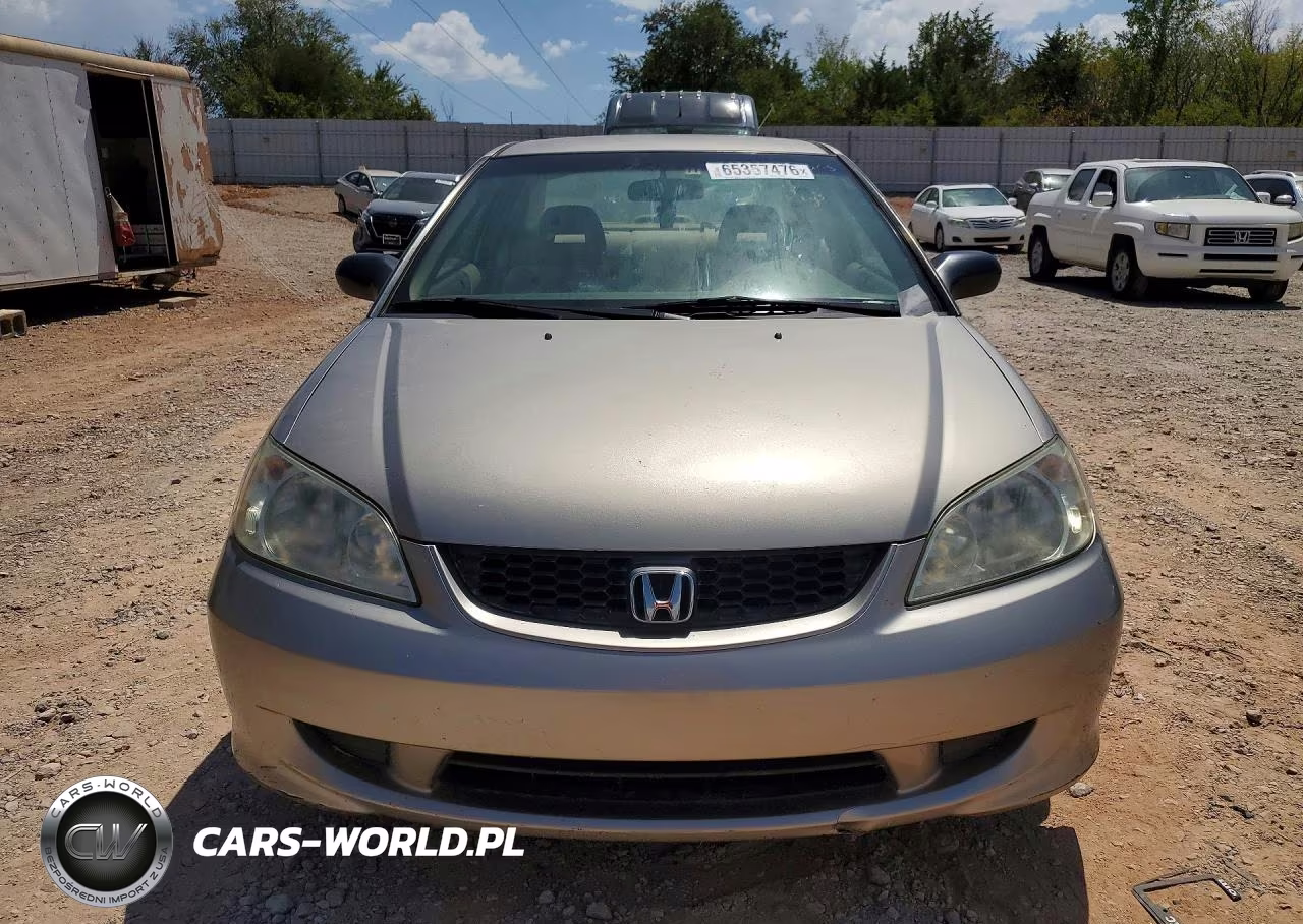 2004 Honda Civic Lx VIN:1HGEM22524L067803 - 5