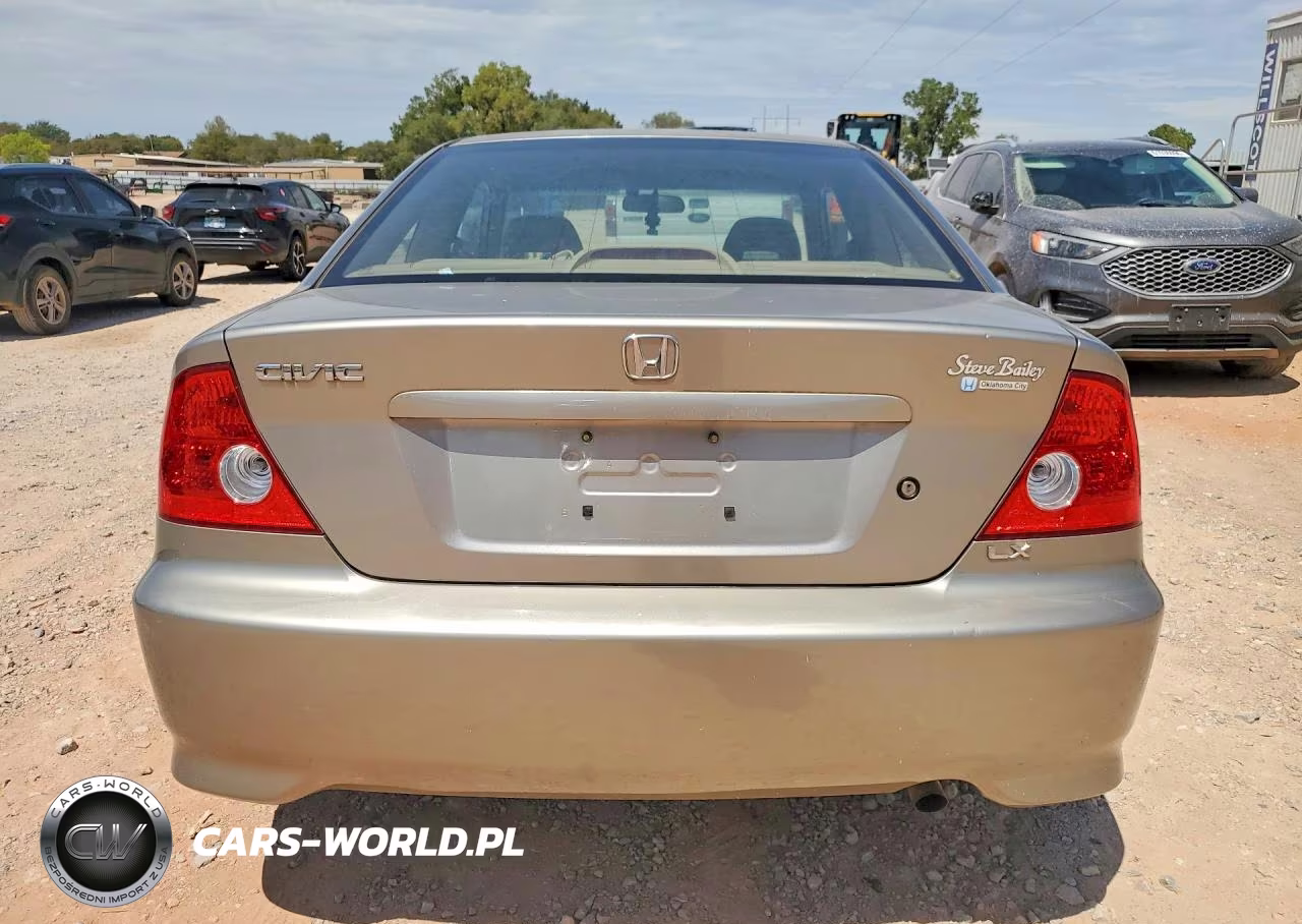 2004 Honda Civic Lx VIN:1HGEM22524L067803 - 6