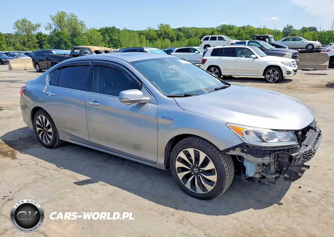 2017 Honda Accord Hybrid Exl VIN:JHMCR6F54HC015246 - 4