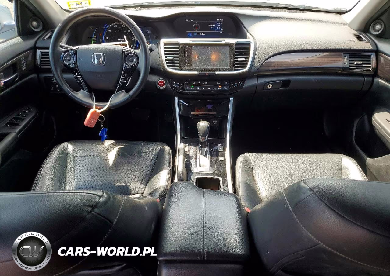 2017 Honda Accord Hybrid Exl VIN:JHMCR6F54HC015246 - 8