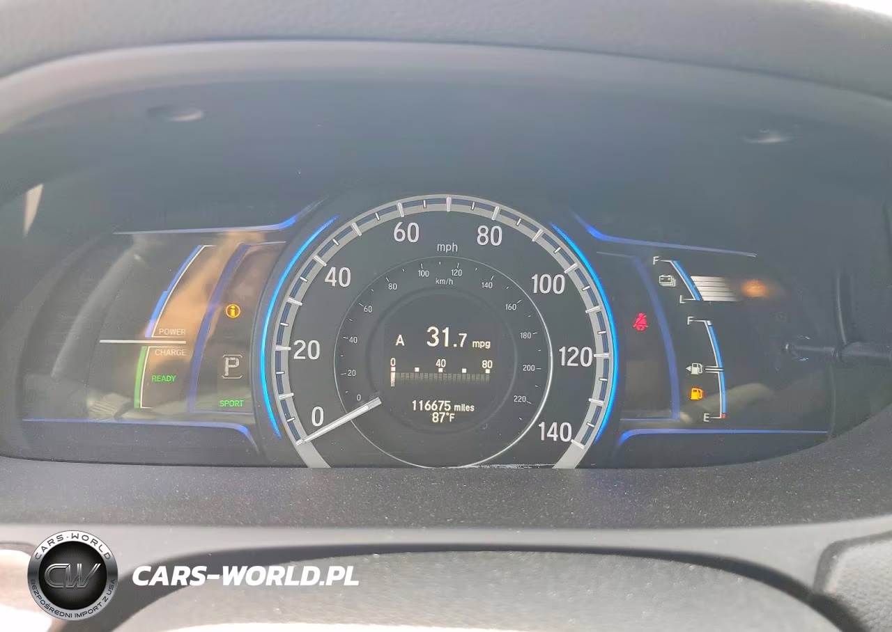 2017 Honda Accord Hybrid Exl VIN:JHMCR6F54HC015246 - 9