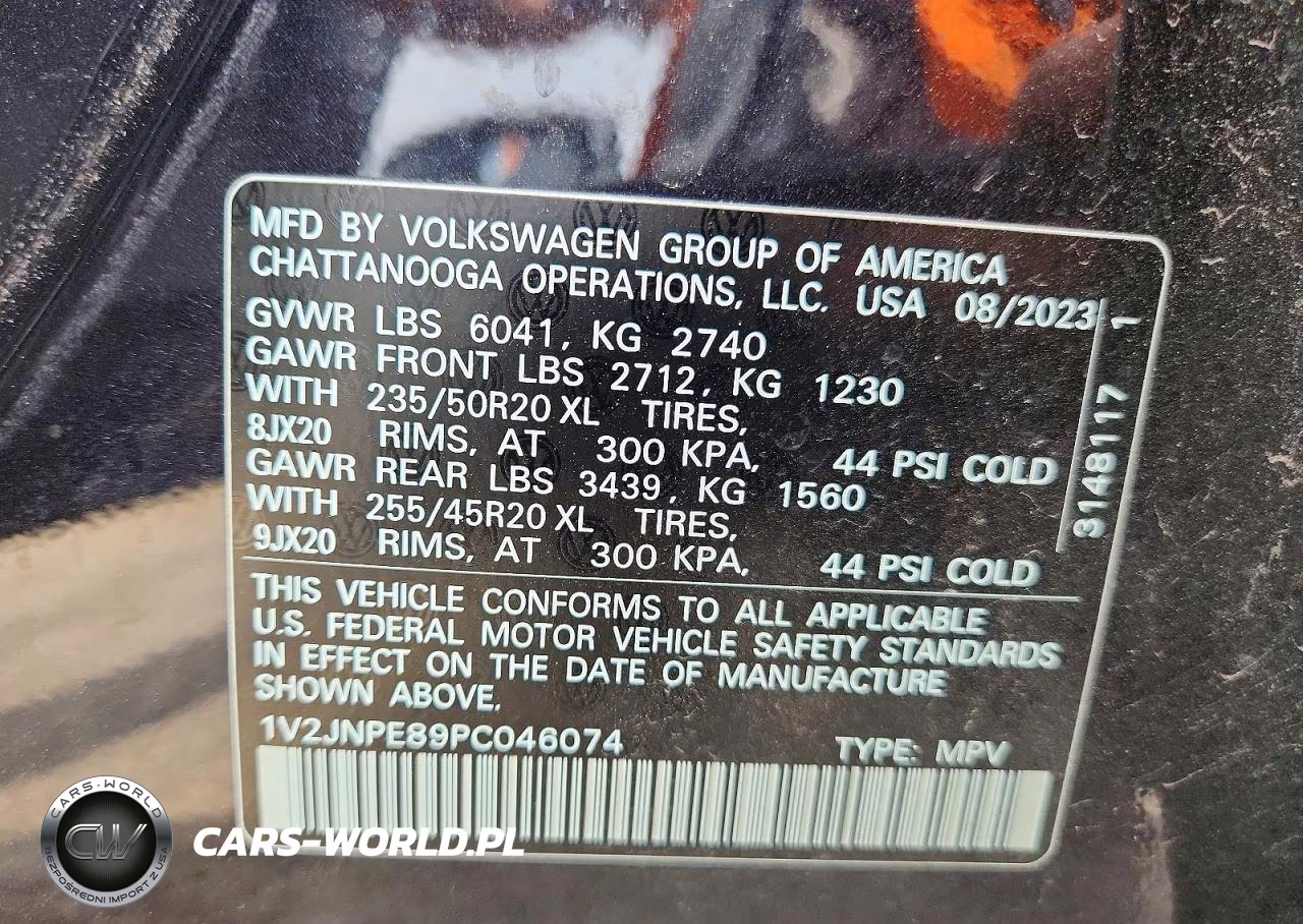 2023 Volkswagen Id.4 Pro S Plus VIN:1V2JNPE89PC046074 - 14