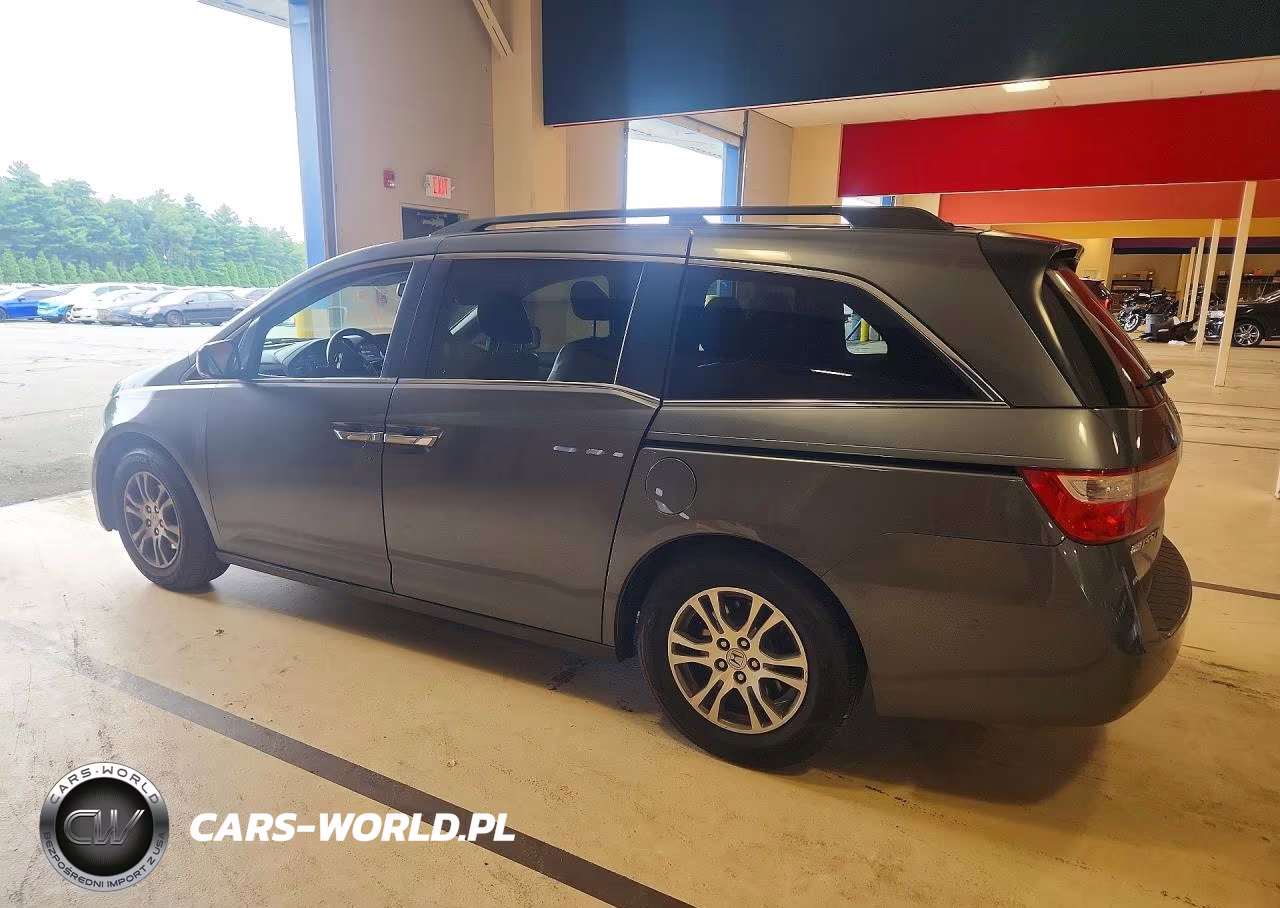 2012 Honda Odyssey Exl VIN:5FNRL5H65CB080731 - 2
