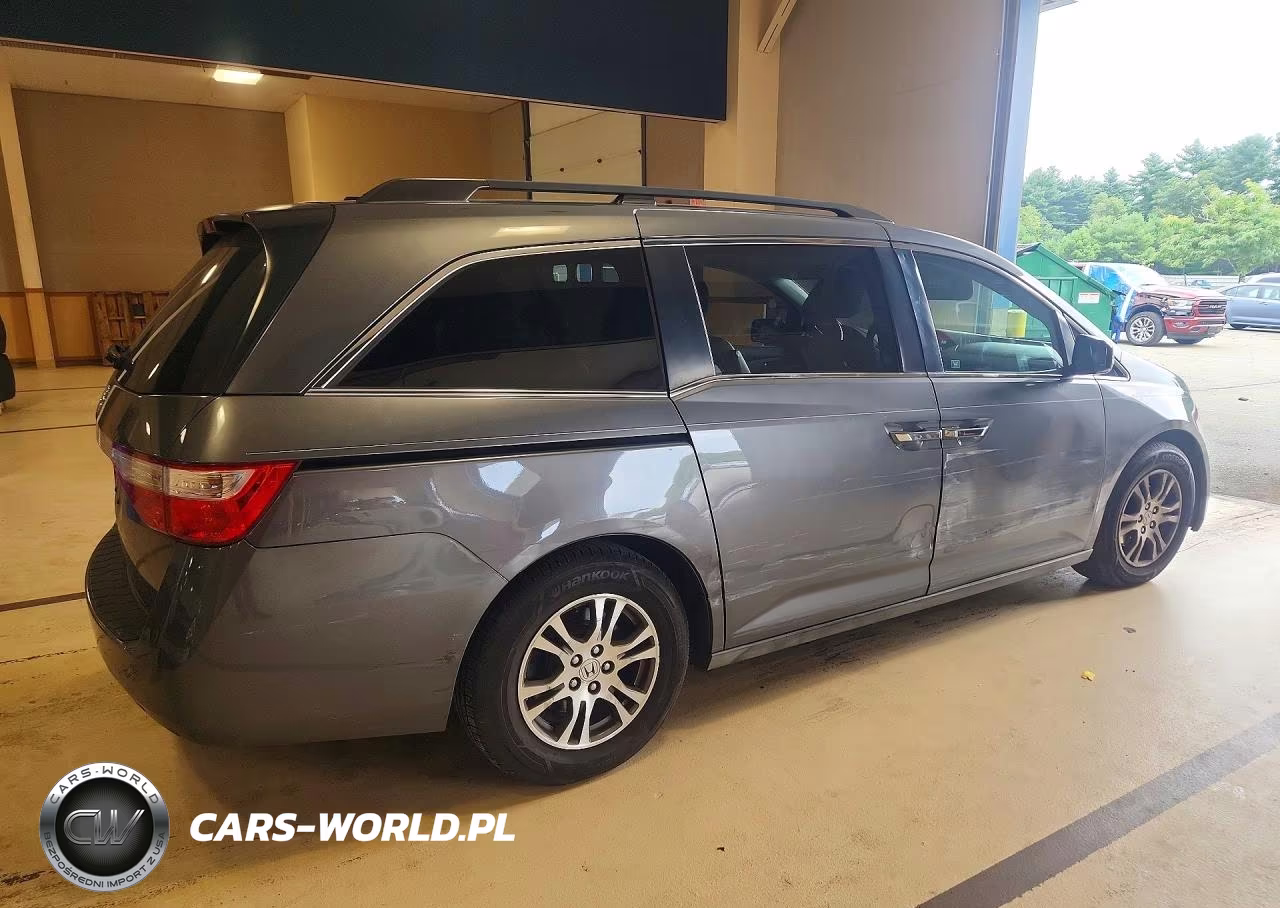 2012 Honda Odyssey Exl VIN:5FNRL5H65CB080731 - 3