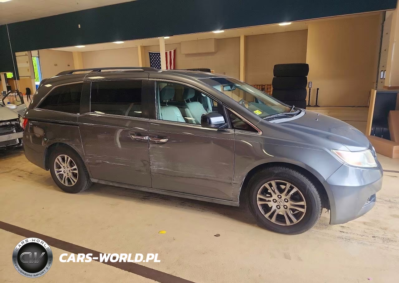 2012 Honda Odyssey Exl VIN:5FNRL5H65CB080731 - 4