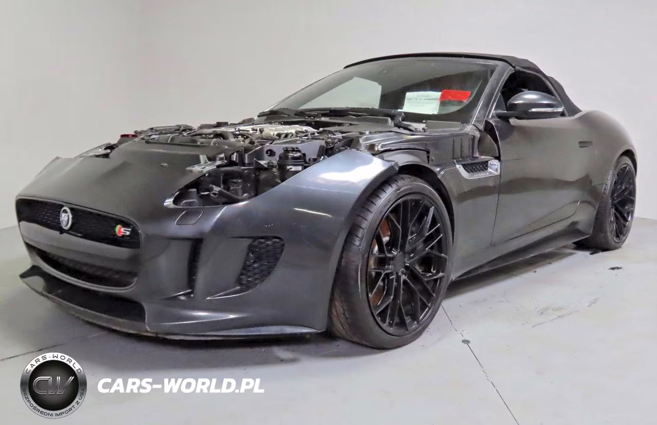 2014 Jaguar F-Type V8 S VIN:SAJWA6GL6EMK07553 - 2