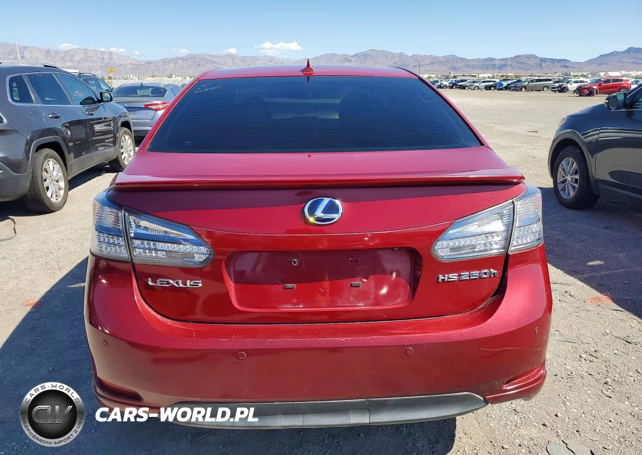 2010 Lexus Hs 250H VIN:JTHBB1BAXA2013941 - 6