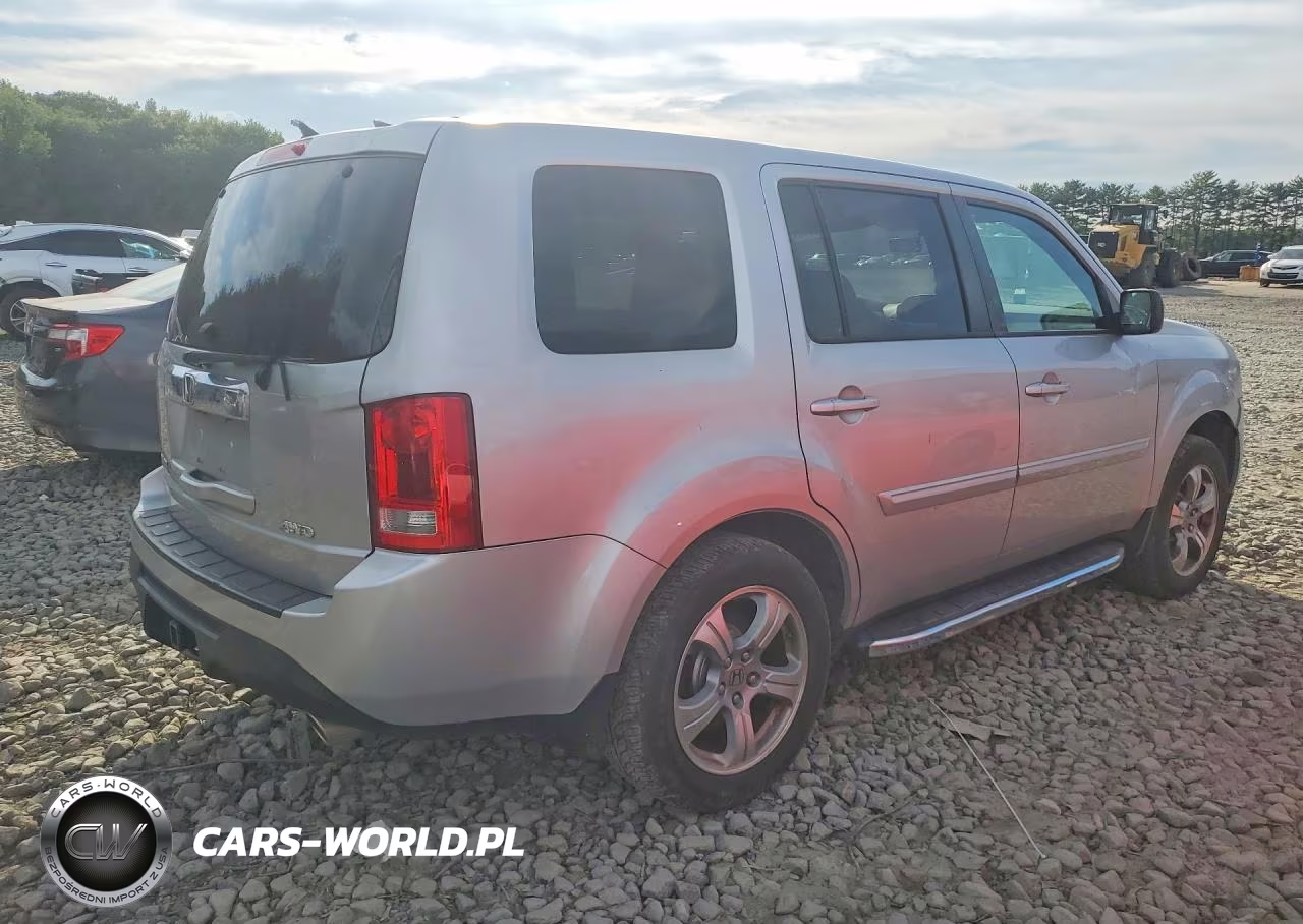 2013 Honda Pilot Ex VIN:5FNYF4H47DB067380 - 3