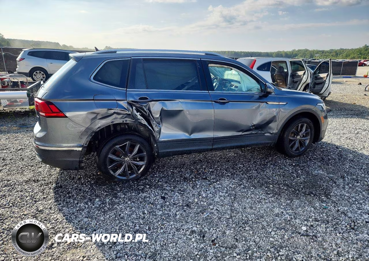2022 Volkswagen Tiguan Se VIN:3VV2B7AX7NM121413 - 3