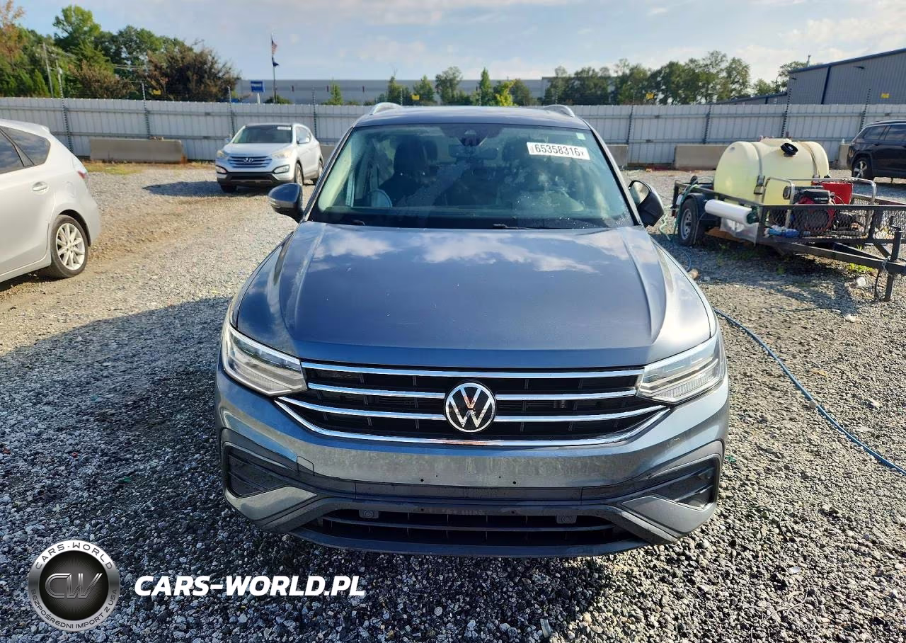 2022 Volkswagen Tiguan Se VIN:3VV2B7AX7NM121413 - 5