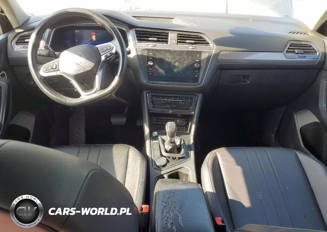 2022 Volkswagen Tiguan Se VIN:3VV2B7AX7NM121413 - 8