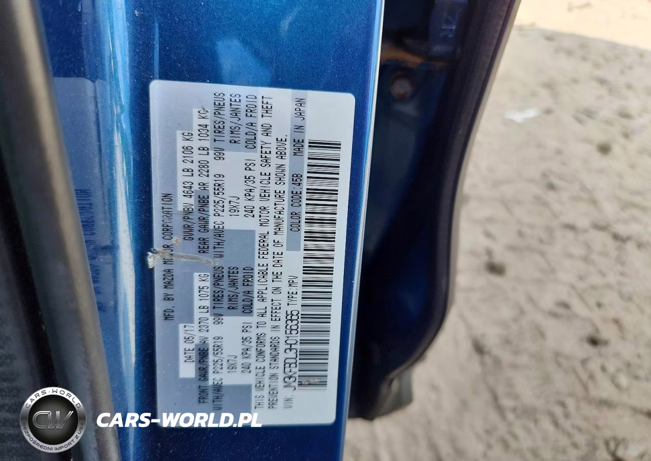 2017 Mazda Cx-5 Grand Touring VIN:JM3KFBDL3H0156365 - 14