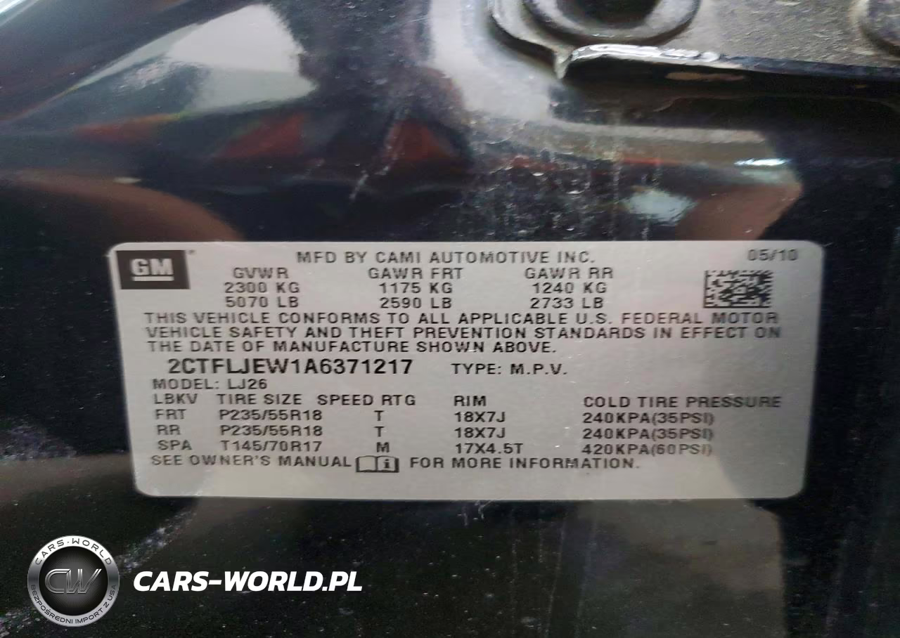 2010 GMC Terrain Slt VIN:2CTFLJEW1A6371217 - 13