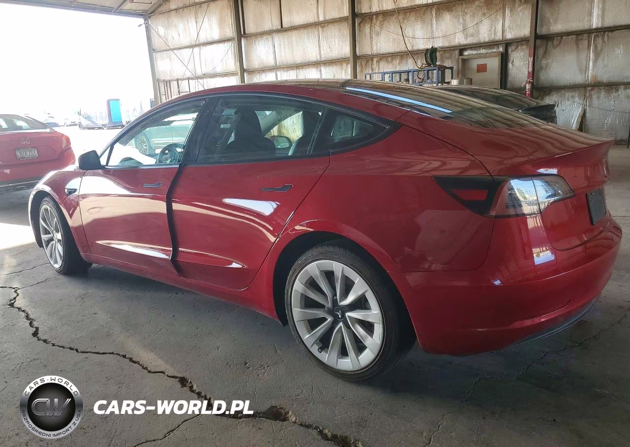 2022 Tesla Model 3 VIN:5YJ3E1EB5NF261972 - 2