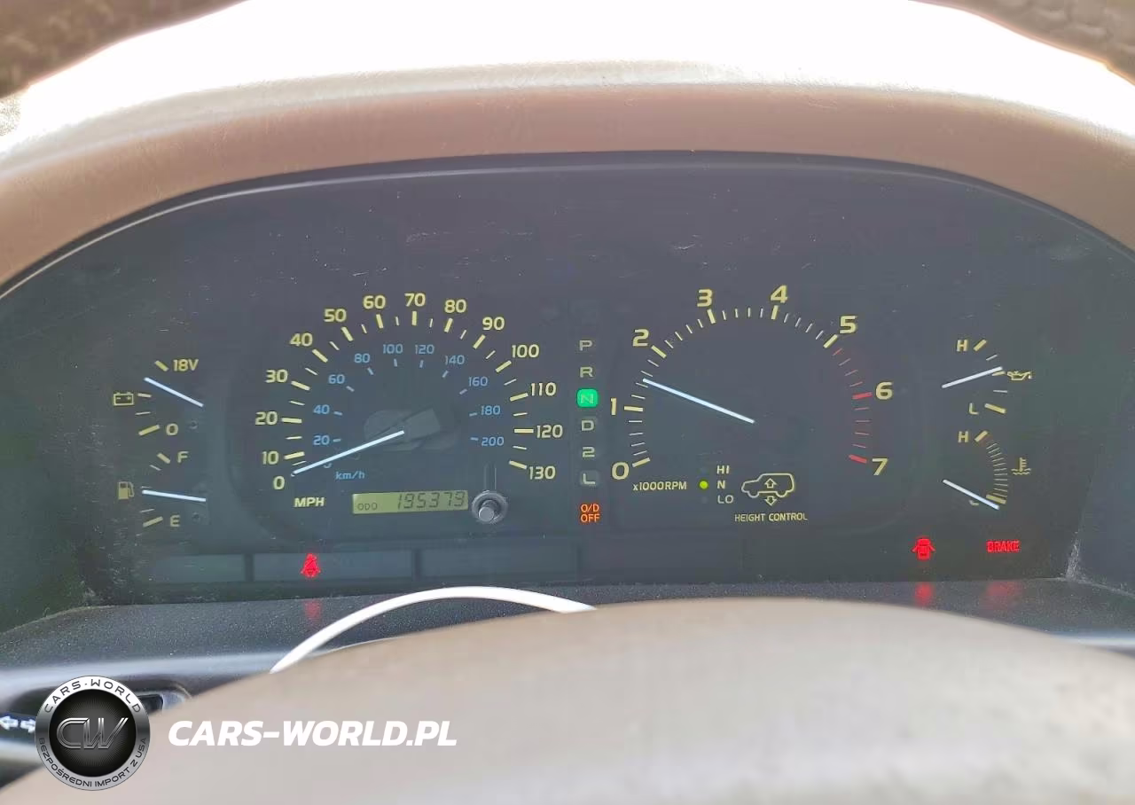 1998 Lexus Lx 470 VIN:JT6HT00W6W0024446 - 9