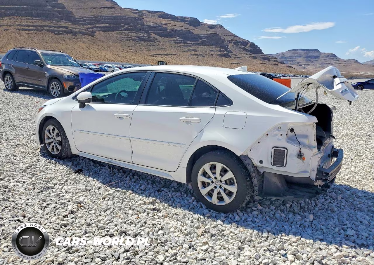 2021 Toyota Corolla Le VIN:JTDEPMAE3MJ167682 - 2