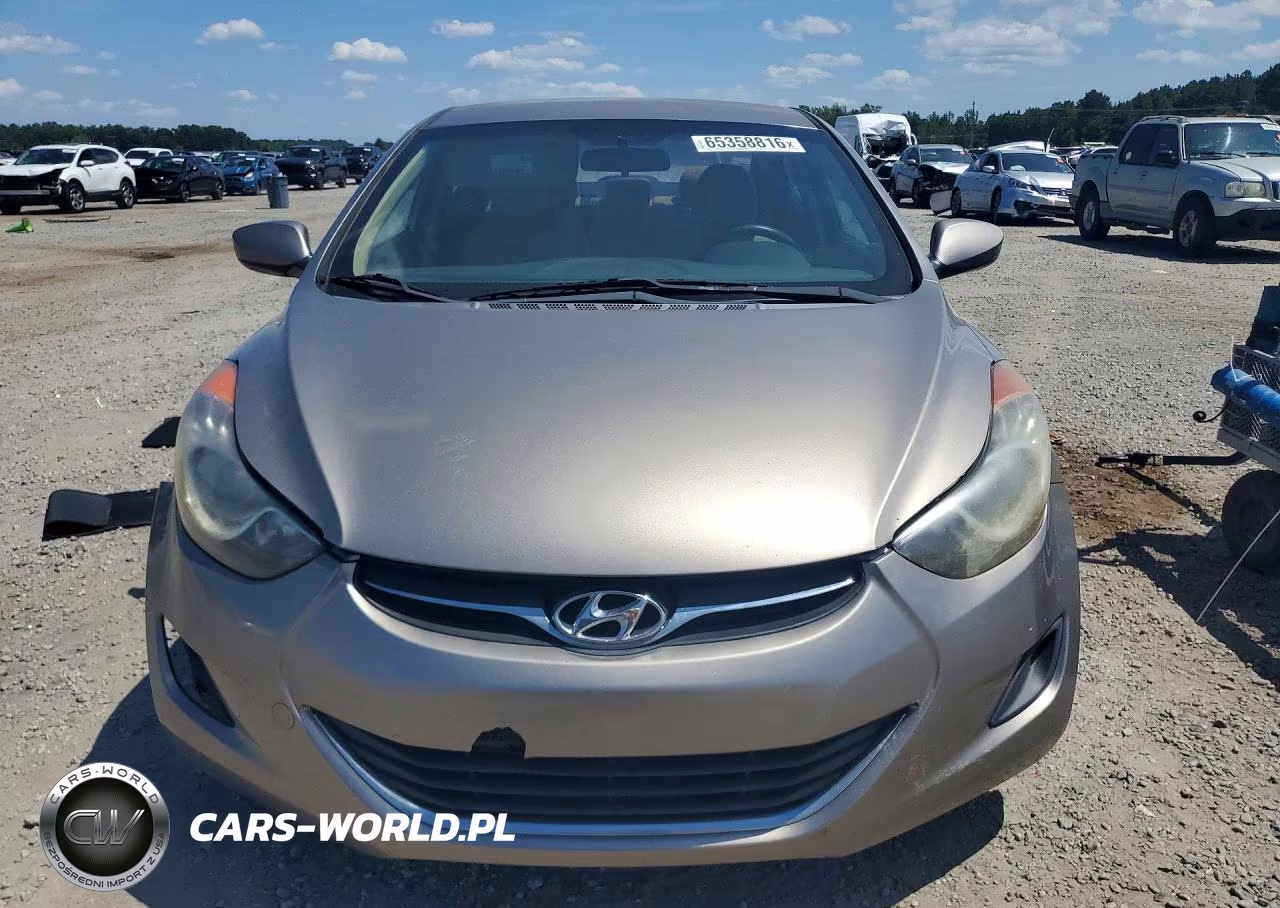 2013 Hyundai Elantra Gls VIN:5NPDH4AE5DH265632 - 5