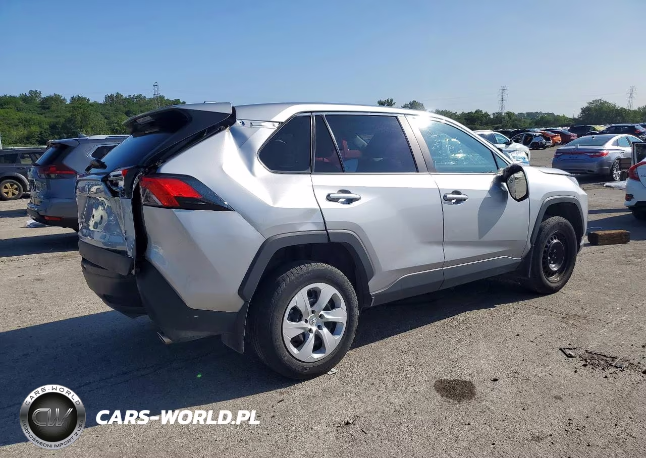 2025 Toyota Rav4 Le VIN:2T3G1RFV7SC572993 - 3