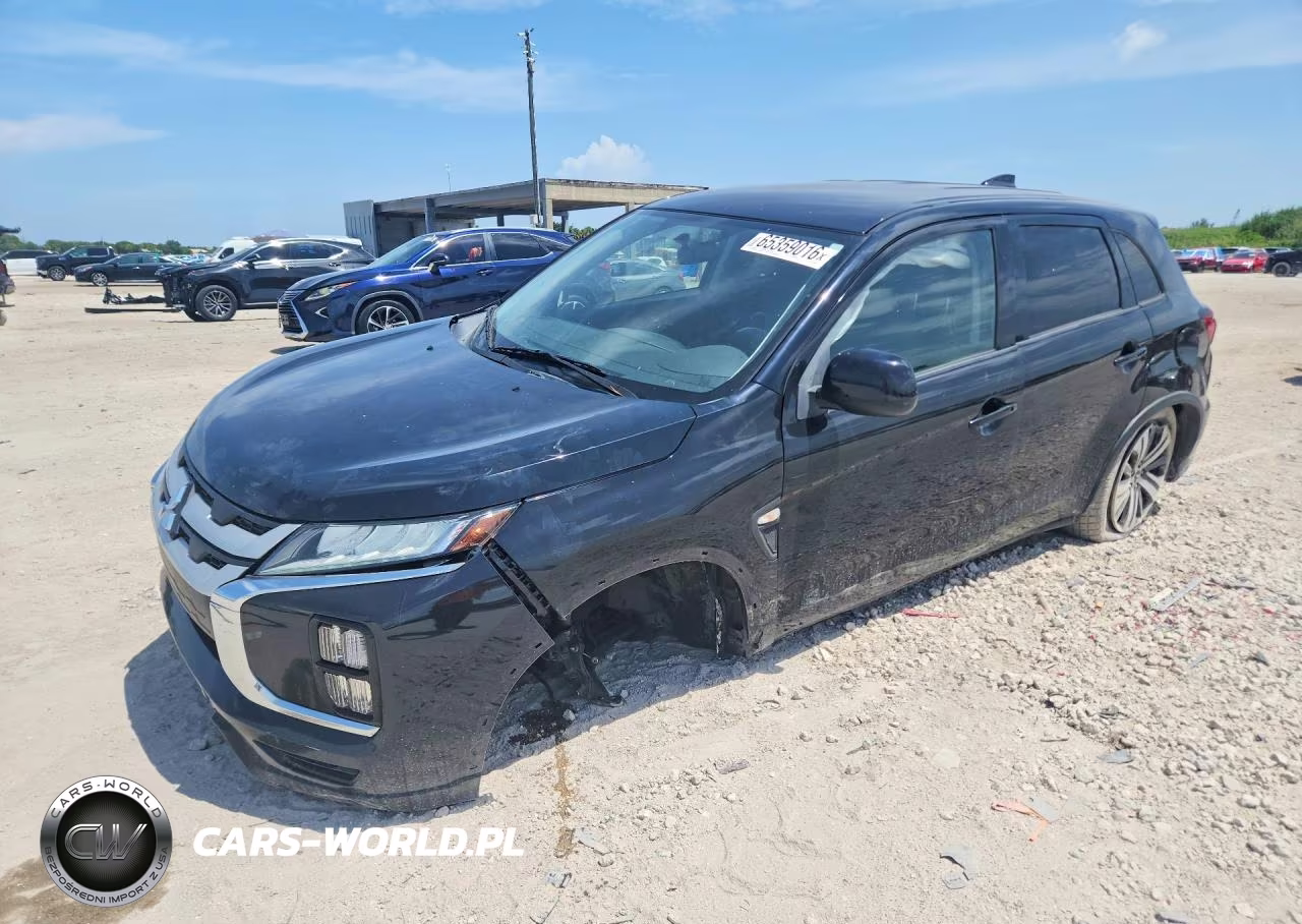 2020 Mitsubishi Outlander Sport Es VIN:JA4AP3AU8LU015999 - 1