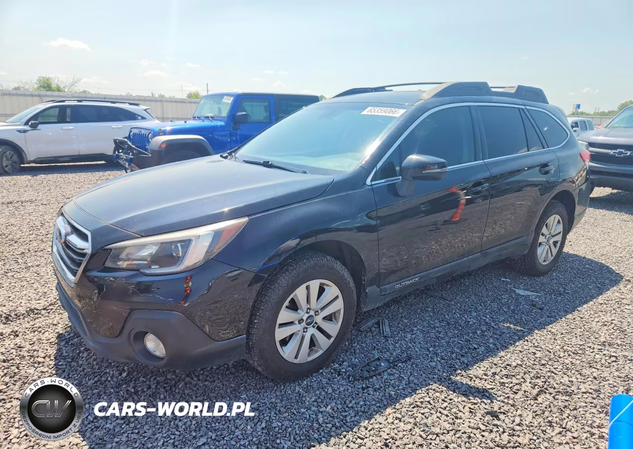 2019 Subaru Outback 2.5I Premium VIN:4S4BSAFC4K3319053 - 1
