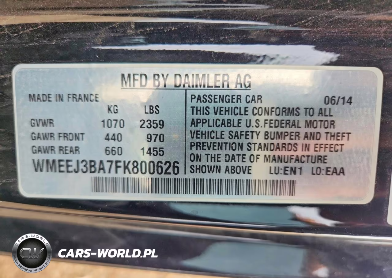 2015 Smart Fortwo Passion-Pure VIN:WMEEJ3BA7FK800626 - 13