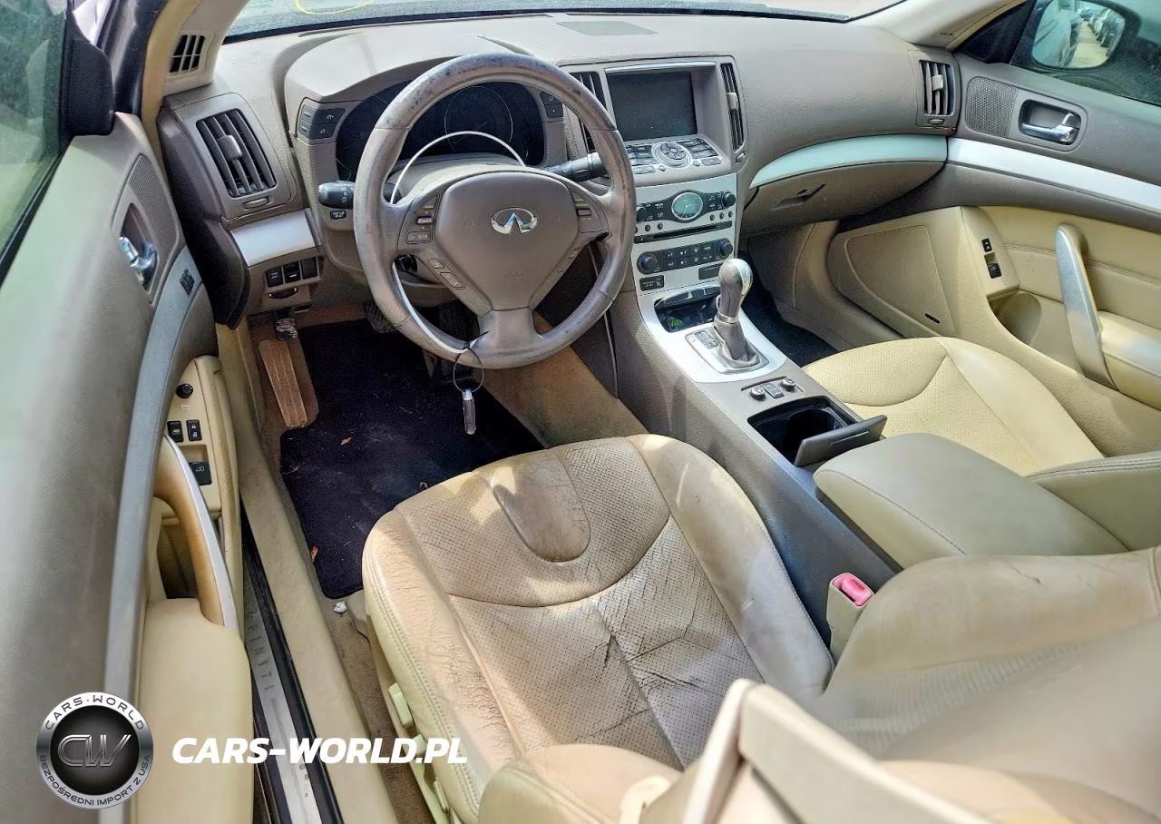 2009 Infiniti G37 Coupe X VIN:JNKCV64F29M653580 - 8