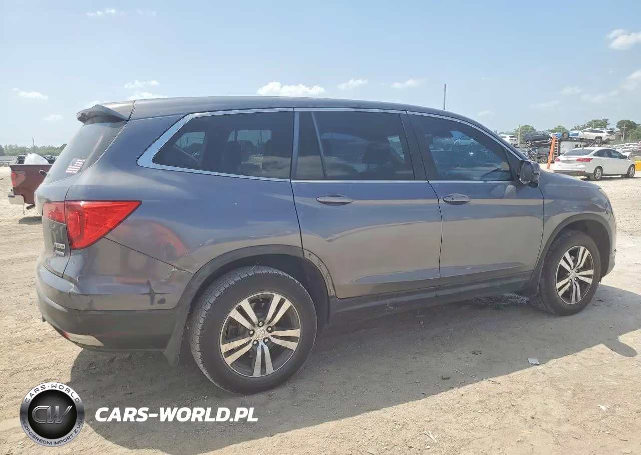 2016 Honda Pilot Exl VIN:5FNYF6H61GB096407 - 3