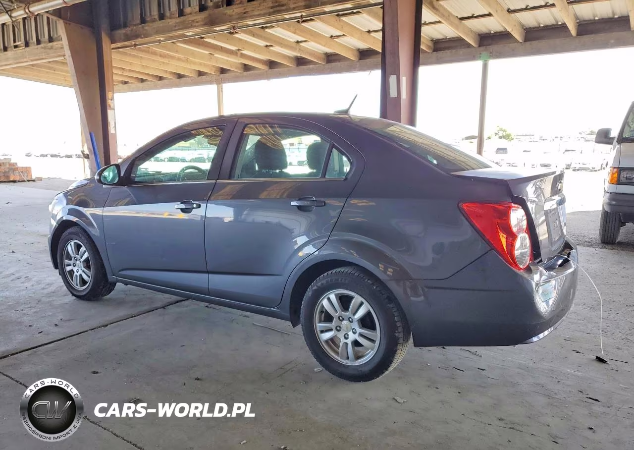 2013 Chevrolet Sonic Lt VIN:1G1JC5SH6D4101272 - 2