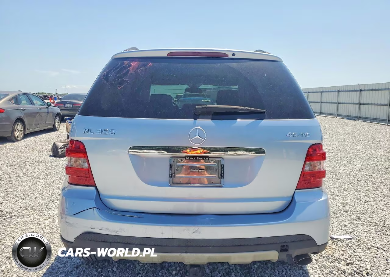 2007 Mercedes-Benz Ml 350 VIN:4JGBB86E47A150732 - 6