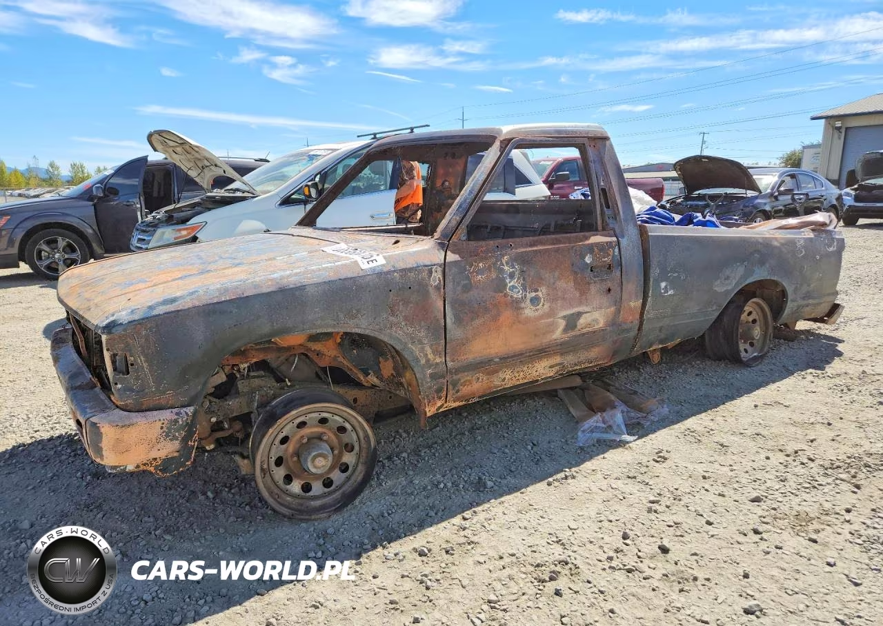 1986 Nissan Truck Dlx VIN:JN6ND02Y0GW100312 - 1