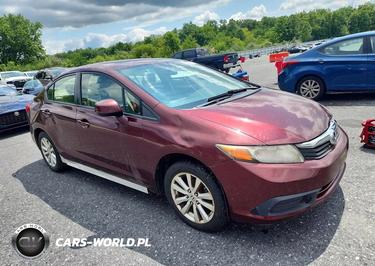 2012 Honda Civic Ex VIN:JHMFB2F87CS003403 - 4