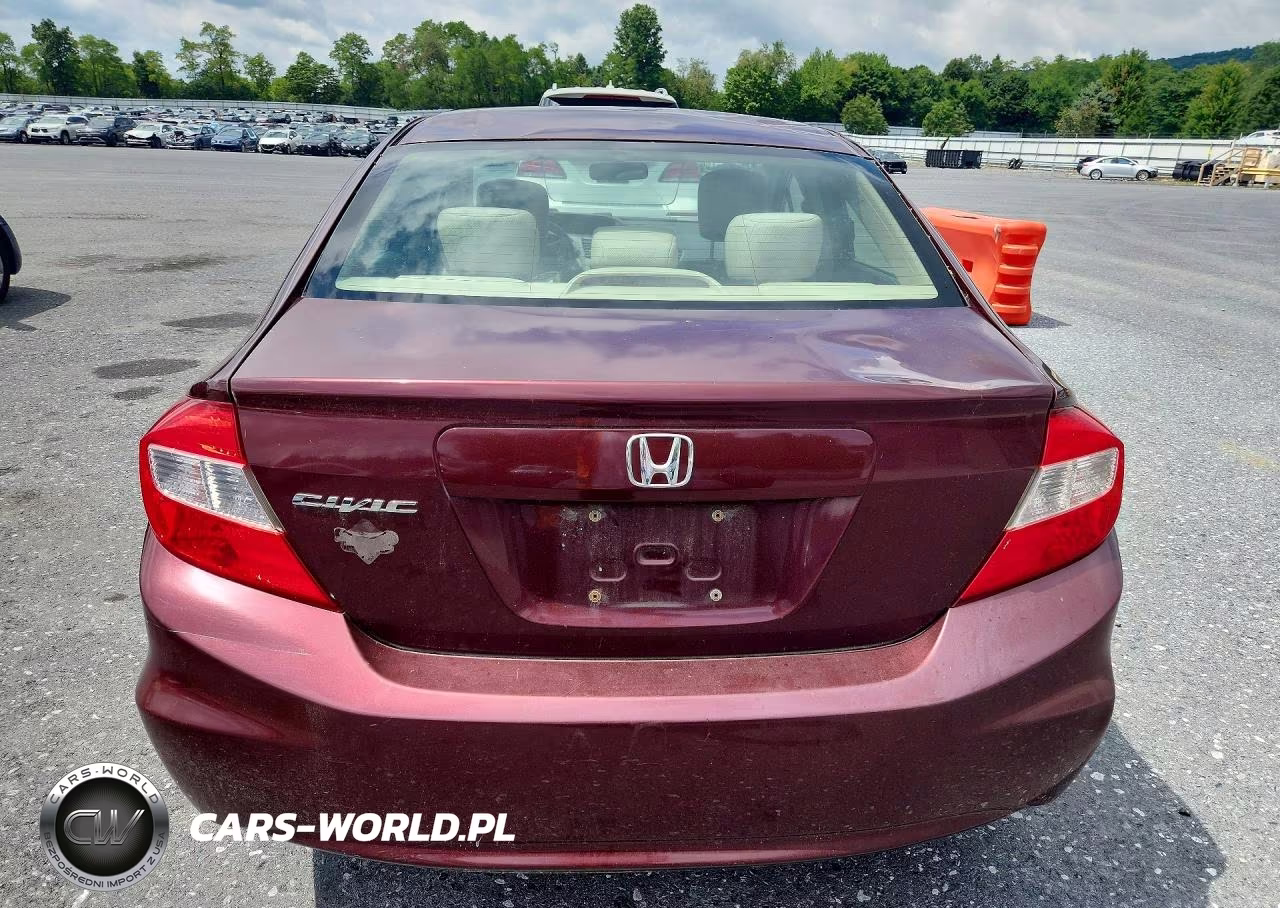 2012 Honda Civic Ex VIN:JHMFB2F87CS003403 - 6