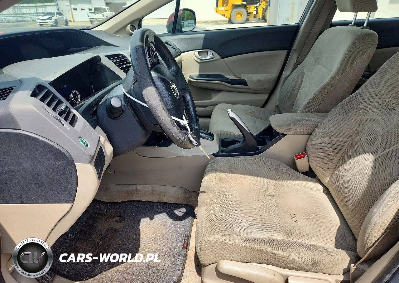 2012 Honda Civic Ex VIN:JHMFB2F87CS003403 - 7