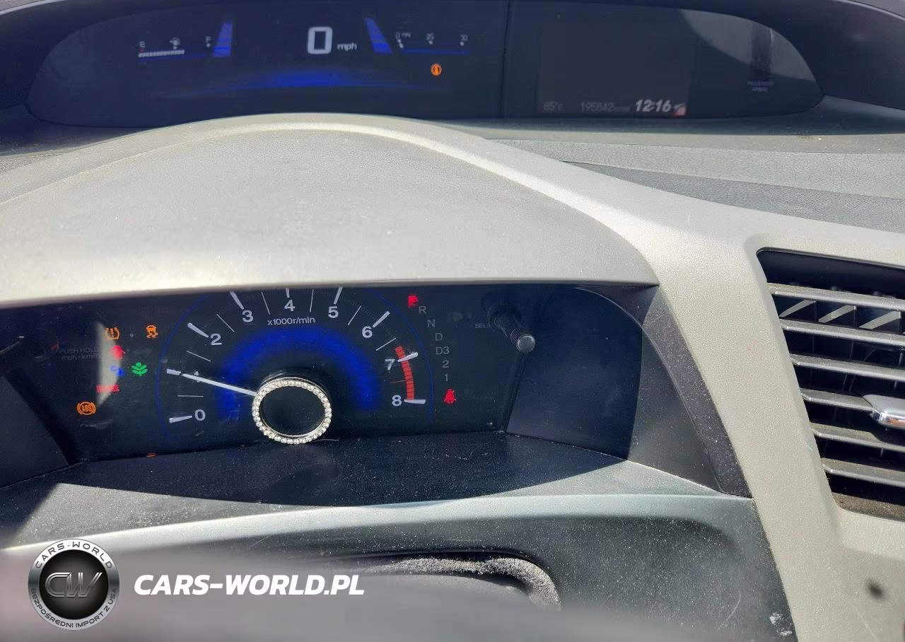 2012 Honda Civic Ex VIN:JHMFB2F87CS003403 - 9