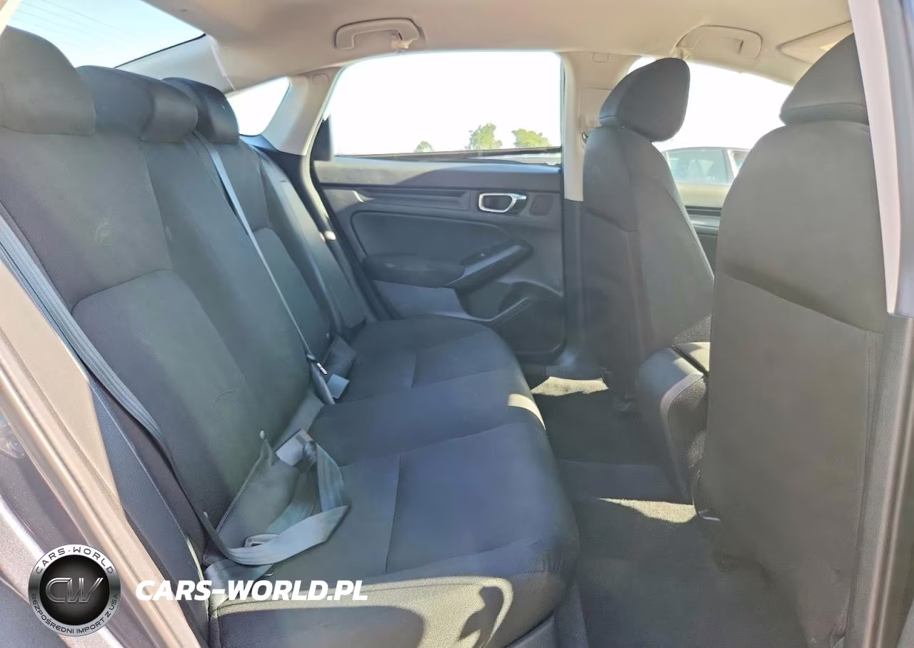 2026 Honda Civic Lx VIN:2HGFE2F25TH572697 - 10