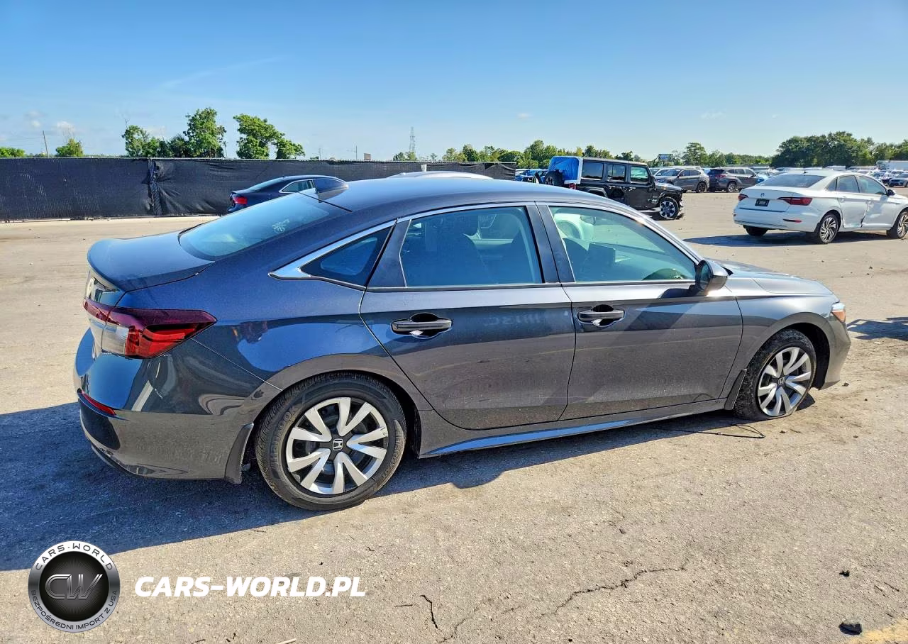 2026 Honda Civic Lx VIN:2HGFE2F25TH572697 - 3