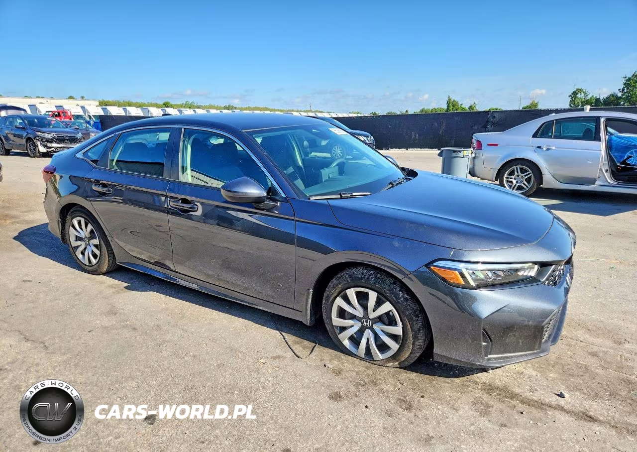 2026 Honda Civic Lx VIN:2HGFE2F25TH572697 - 4