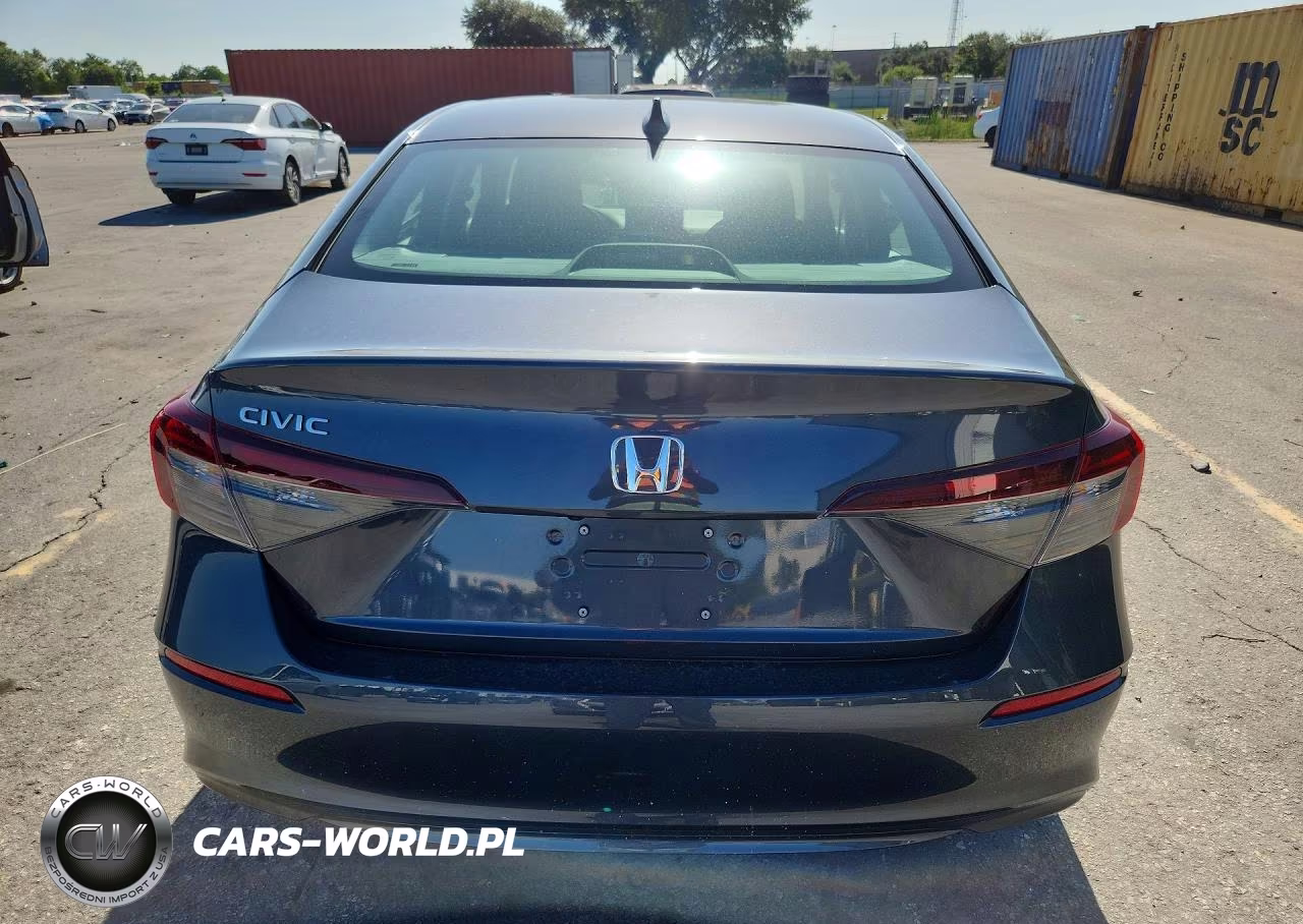 2026 Honda Civic Lx VIN:2HGFE2F25TH572697 - 6
