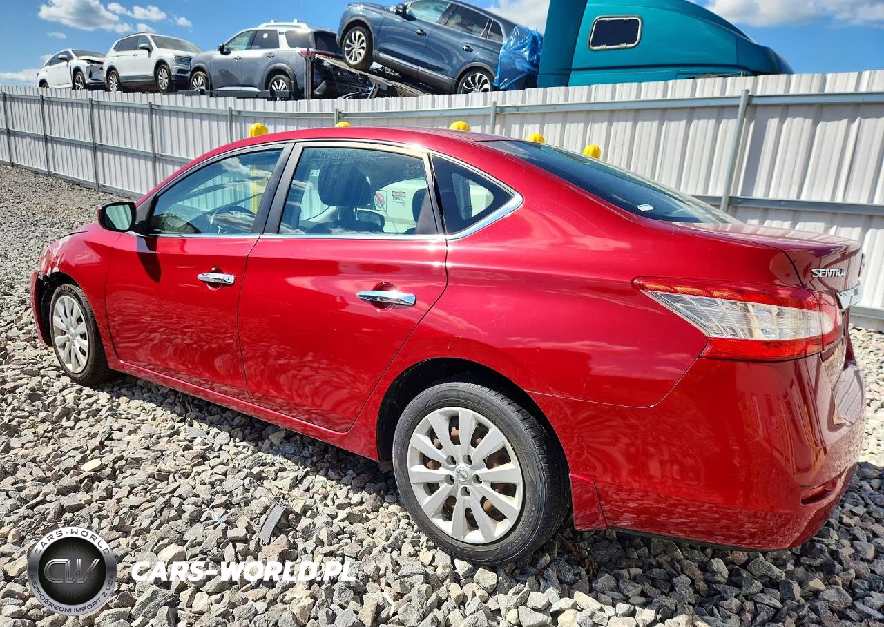 2014 Nissan Sentra Sv VIN:3N1AB7AP7EL667972 - 2