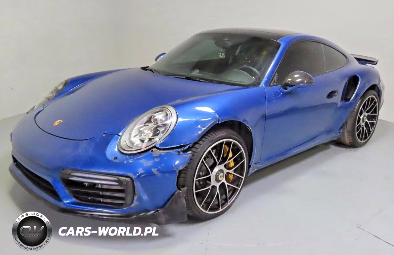 2018 Porsche 911 Turbo VIN:WP0AD2A91JS156295 - 2