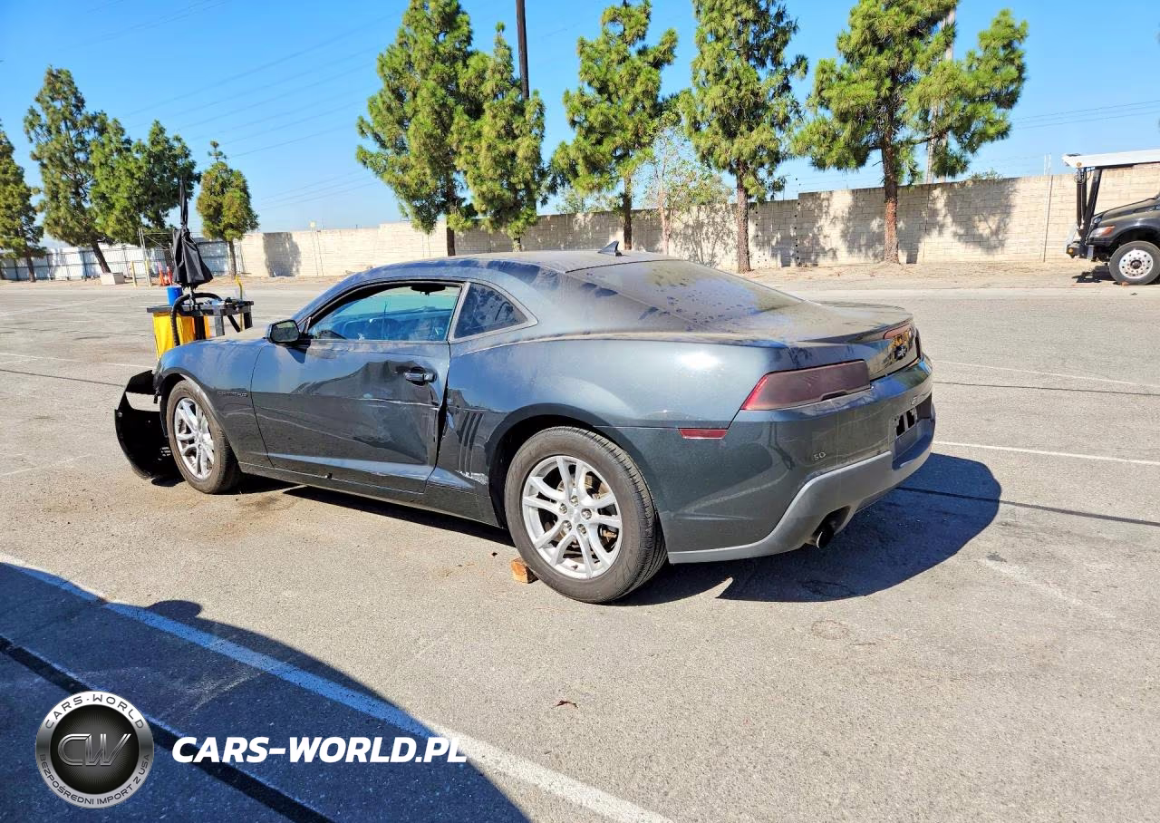 2014 Chevrolet Camaro Ls VIN:2G1FA1E37E9166697 - 2