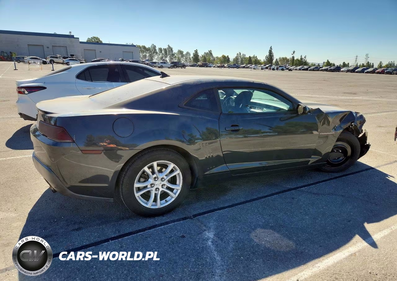 2014 Chevrolet Camaro Ls VIN:2G1FA1E37E9166697 - 3