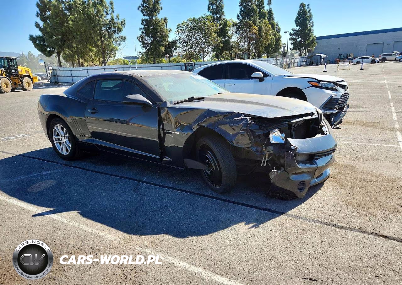2014 Chevrolet Camaro Ls VIN:2G1FA1E37E9166697 - 4