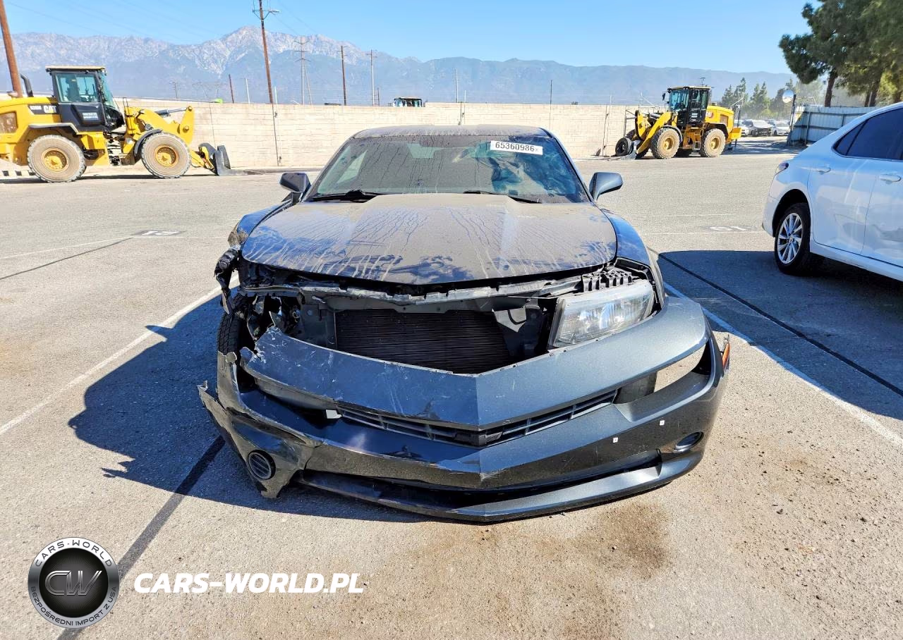 2014 Chevrolet Camaro Ls VIN:2G1FA1E37E9166697 - 5